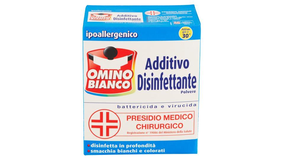 Omino Bianco Additivo Disinfettante Polvere