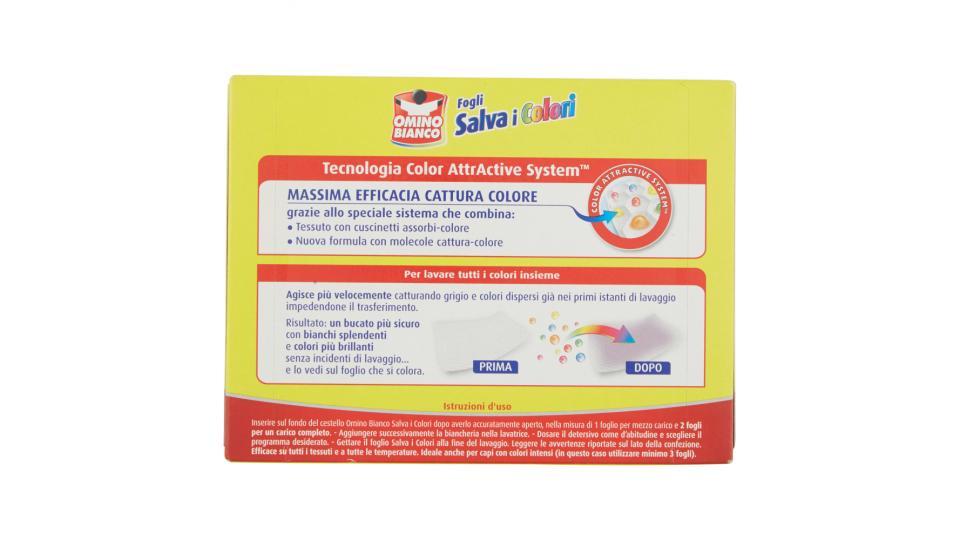 Omino Bianco Fogli Salva i Colori