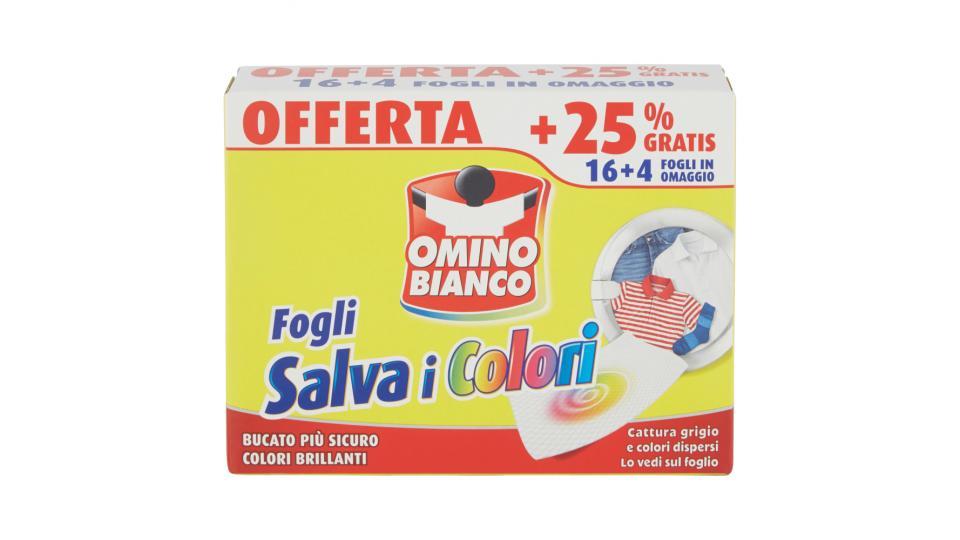 Omino Bianco Fogli Salva i Colori