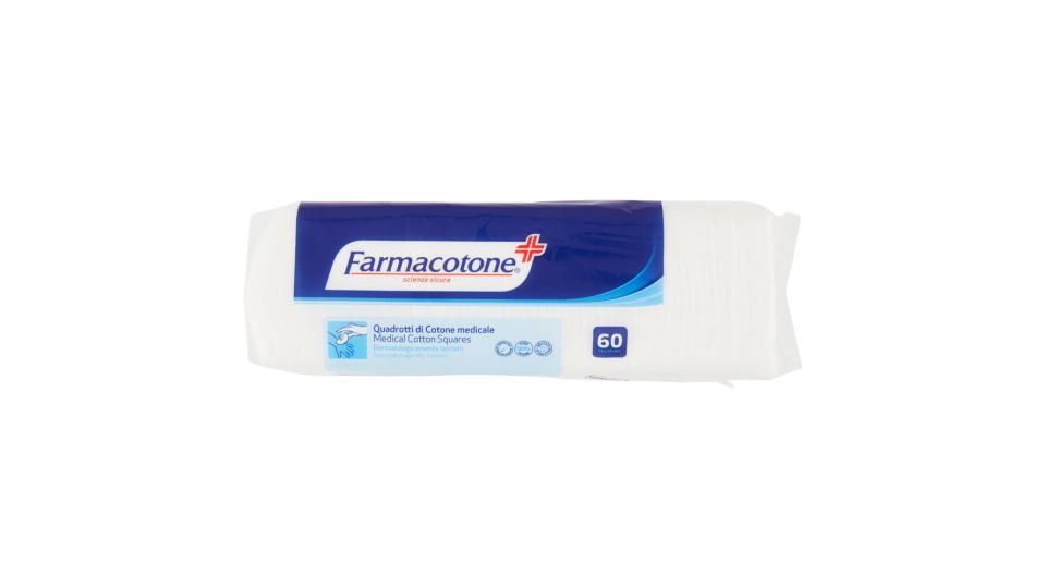 Farmacotone Quadrotti di Cotone medicale 75x75mm