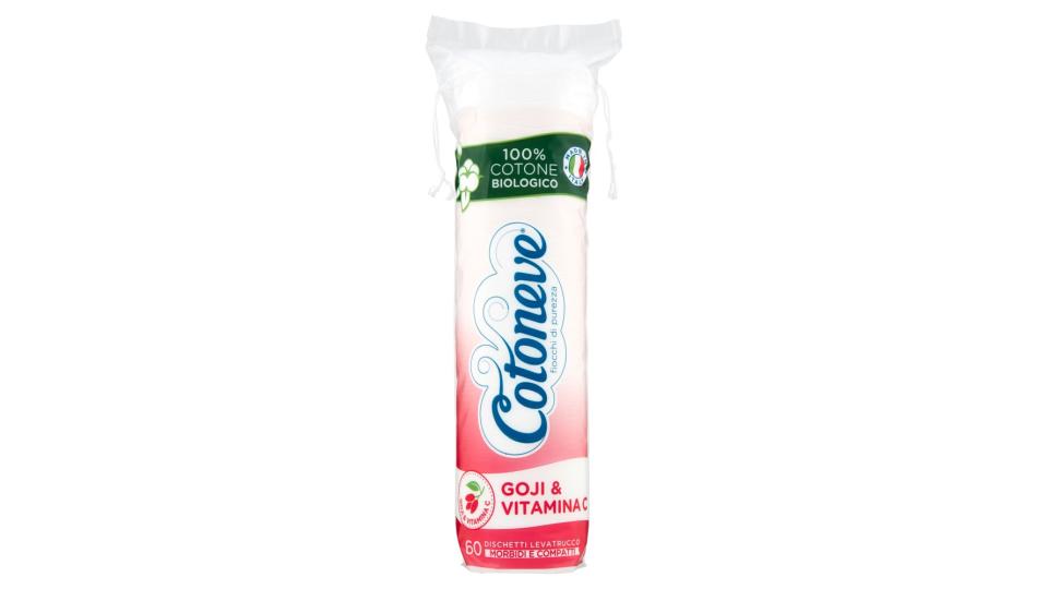 Cotoneve Dischetti Levatrucco Goji & Vitamina C