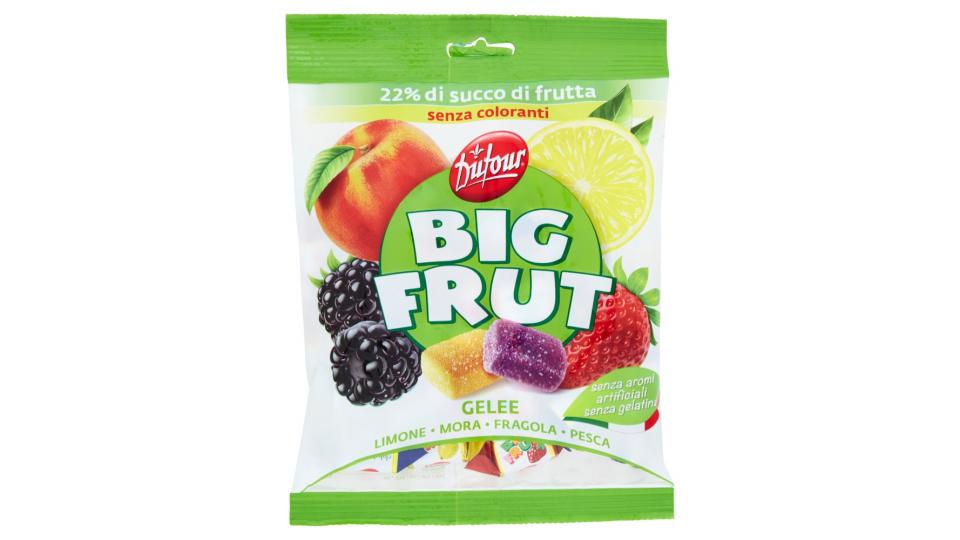 Dufour Big Frut Gelee Limone, Mora, Fragola, Pesca