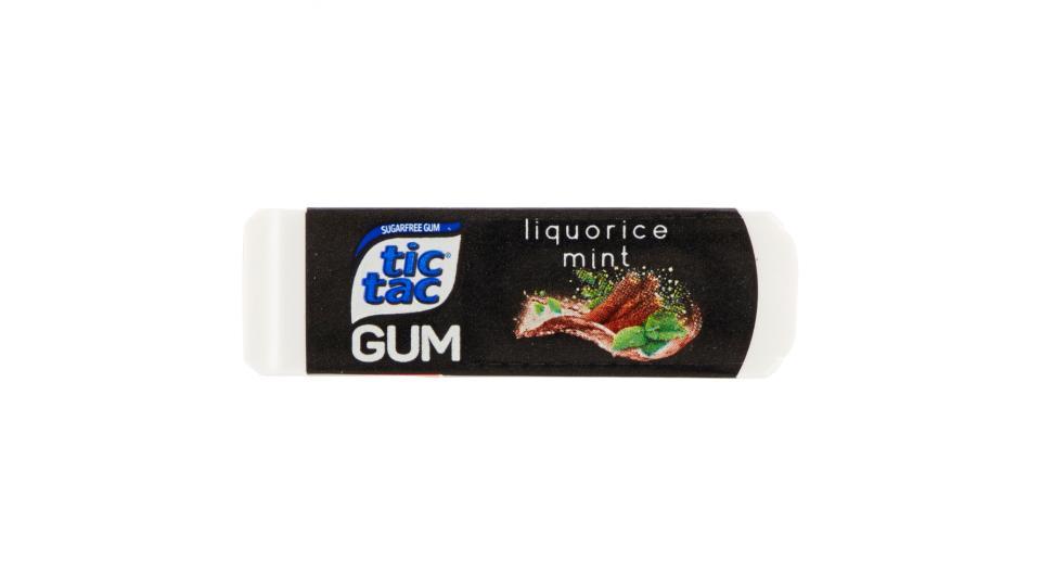 tic tac Gum liquorice mint 36 Gums