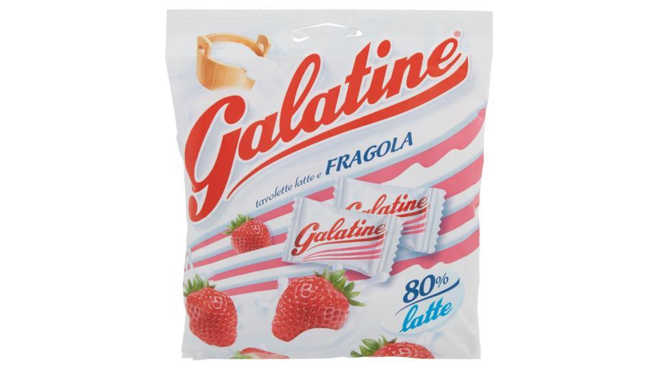 Galatine Tavolette latte e fragola