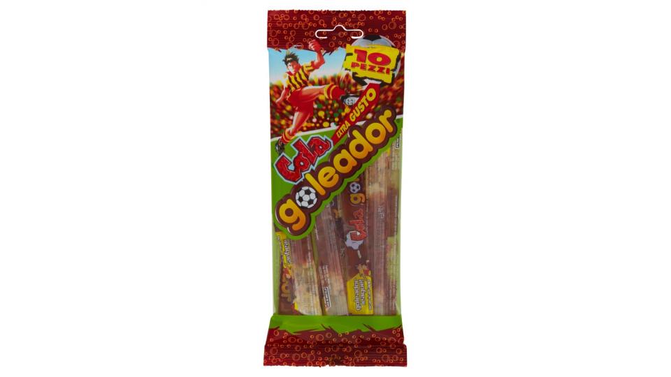 Goleador Cola Extra Gusto 10 Pezzi