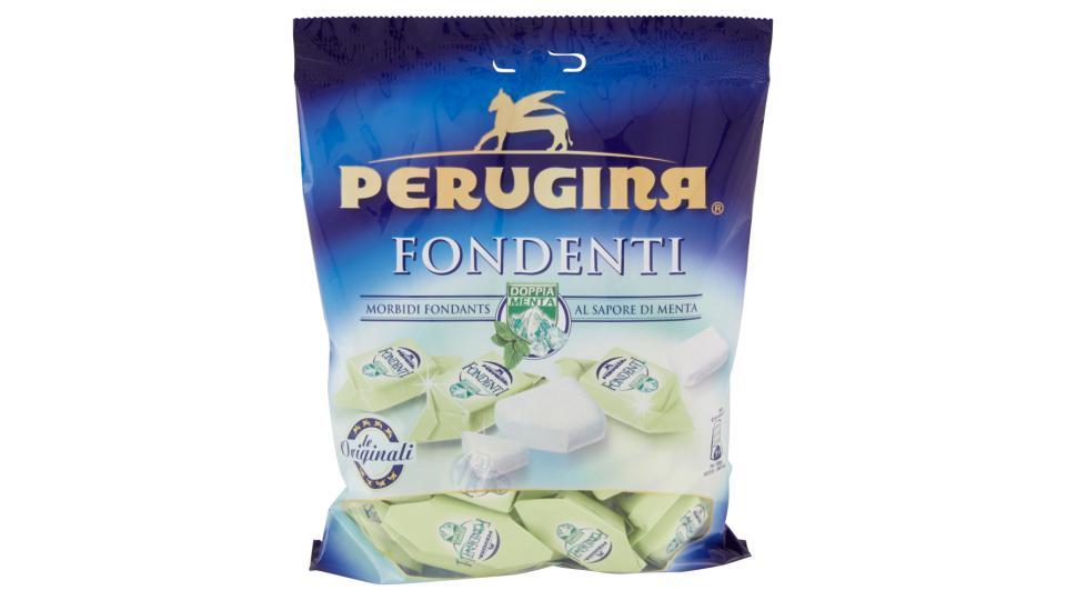 PERUGINA FONDENTI DOPPIA MENTA Caramelle morbide fondant al gusto menta forte