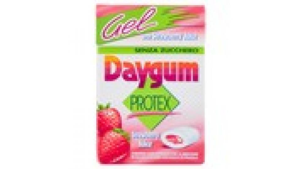 Daygum Protex gel with strawberry juice