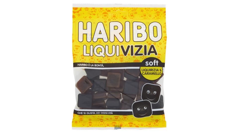 Haribo Liquivizia soft liquirizia & caramello