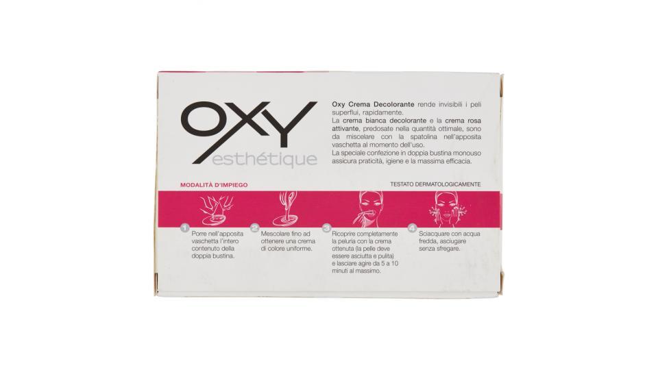 Oxy esthétique Crema Decolorante 8 kit monouso in bustine pre-dosate