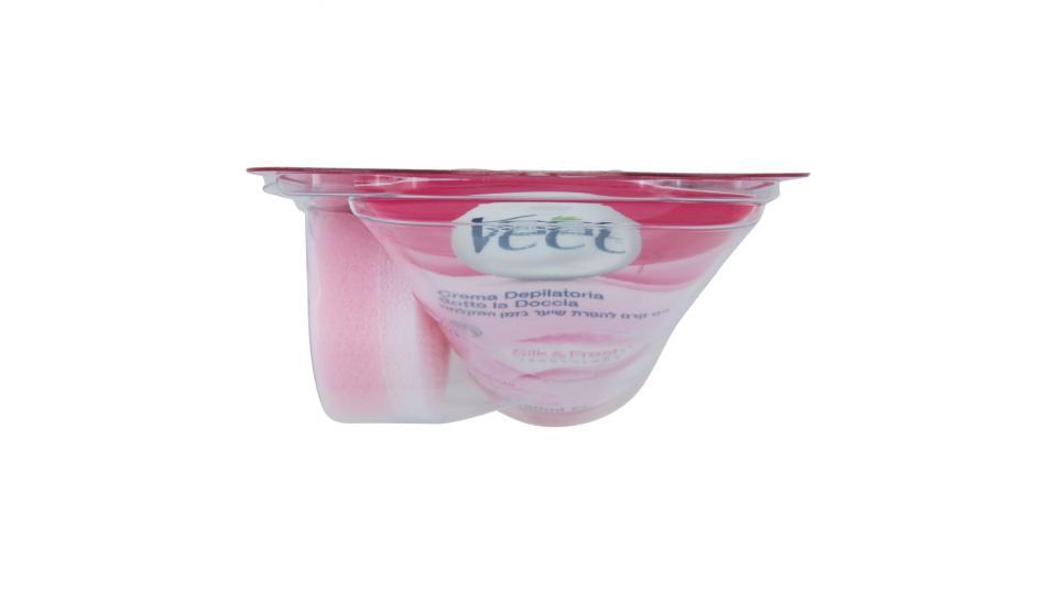 Veet Crema Depilatoria Sotto la Doccia Silk & Fresh Technology Pelli Normali