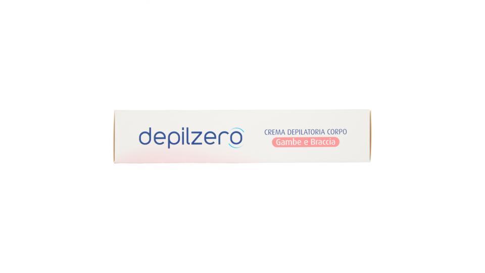 Depilzero Crema depilatoria corpo gambe e braccia