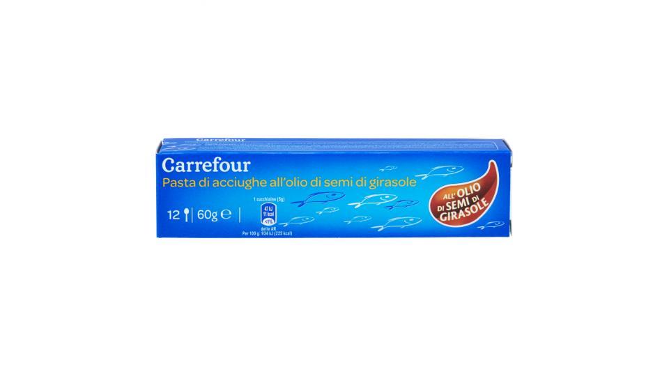Carrefour Pasta di acciughe all'olio di semi di girasole