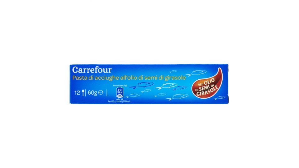 Carrefour Pasta di acciughe all'olio di semi di girasole