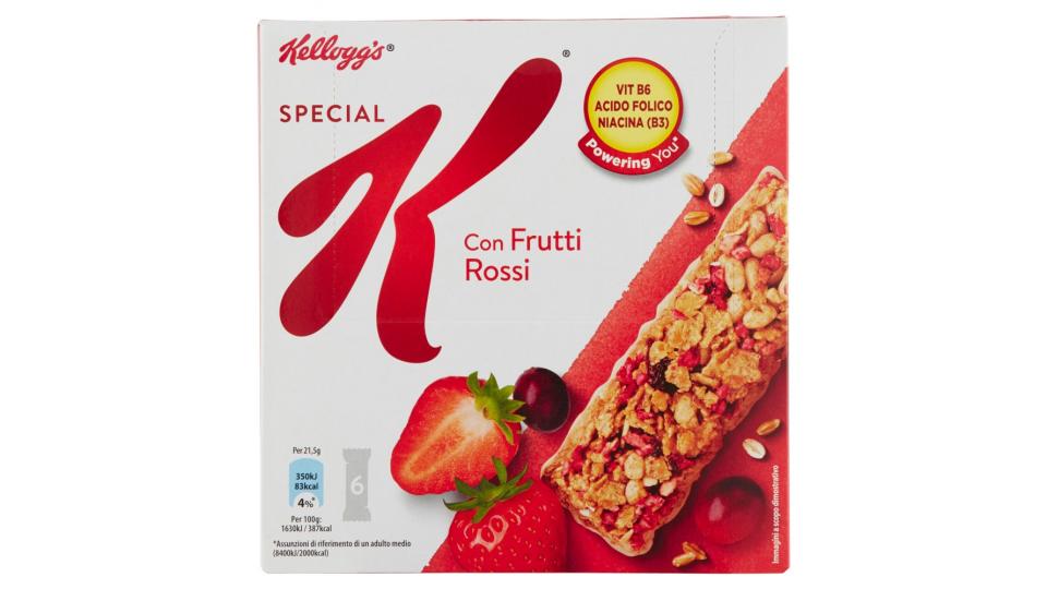 Kellogg's Special K con Frutti Rossi