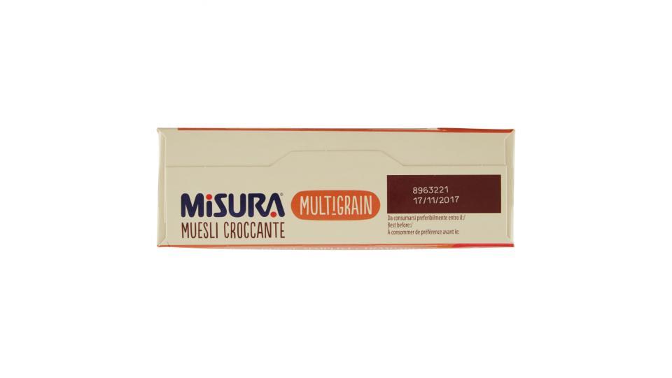 Misura Multigrain Muesli Croccante con Mandorle e Uvetta