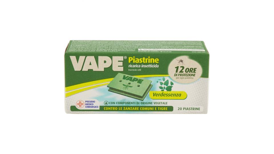 VAPE Ricarica Piastrine Verde Essenza