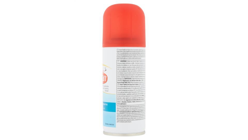 Autan Family care Spray secco insetto repellente100 ml