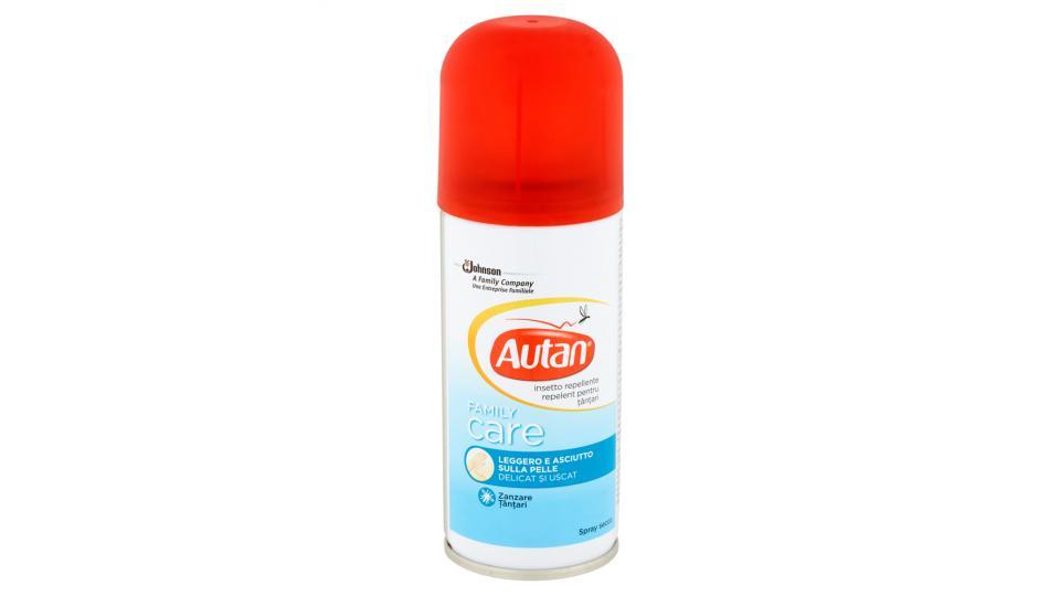 Autan Family care Spray secco insetto repellente100 ml