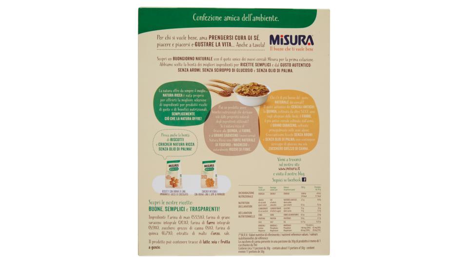 Misura Natura Ricca Cereali Antichi Quinoa, Farro e Grano Saraceno