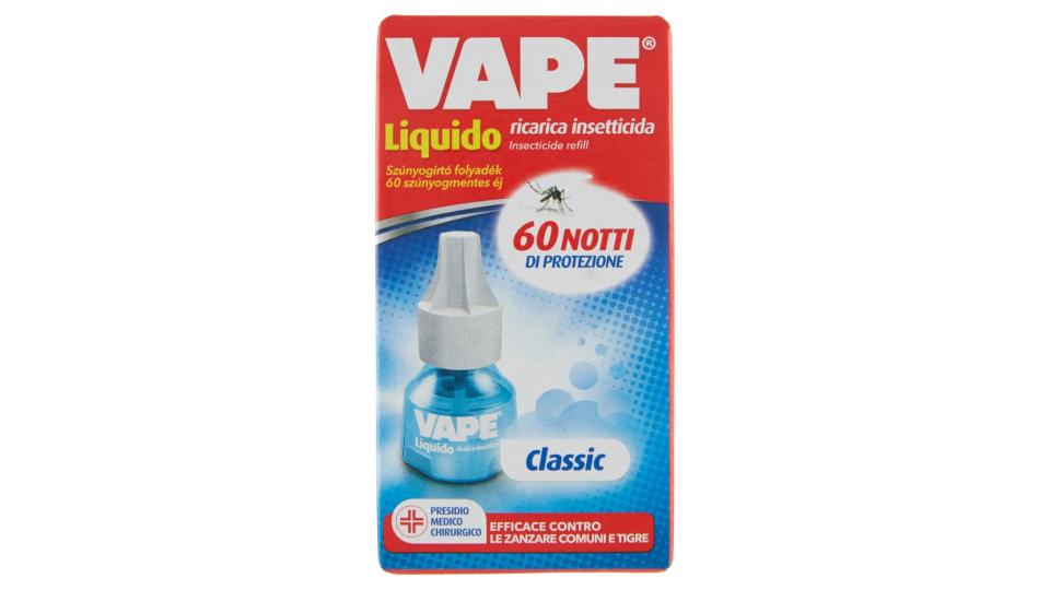 VAPE Liquido Magic "e" ricarica insetticida Classic