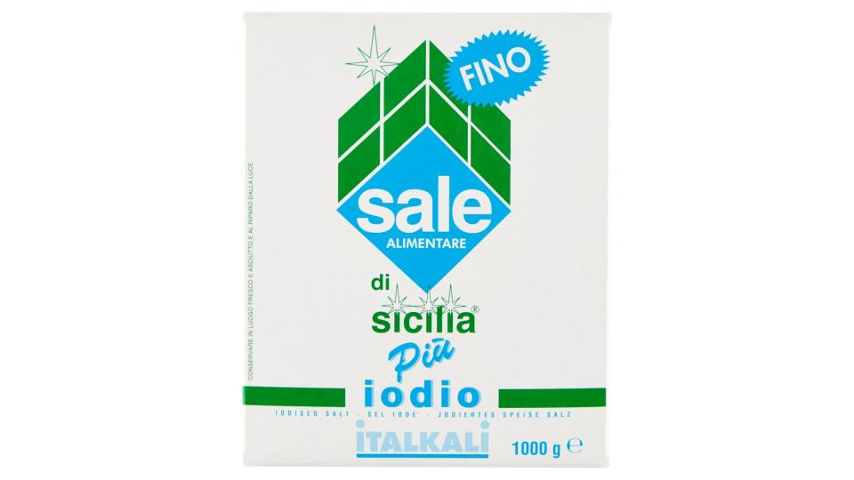 Sale di Sicilia Più iodio fino