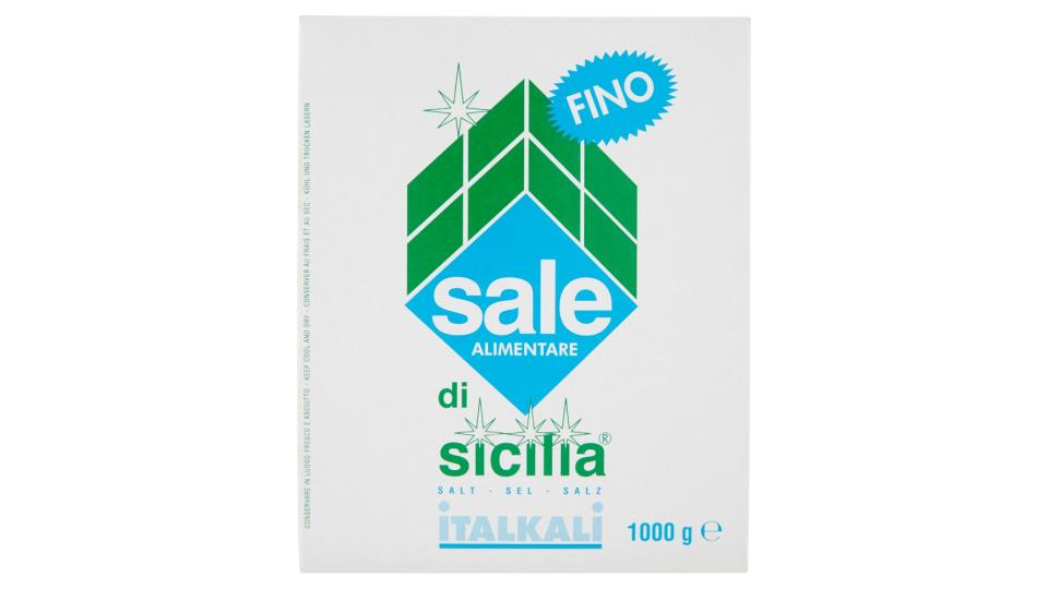 Sale di Sicilia Sale alimentare fino