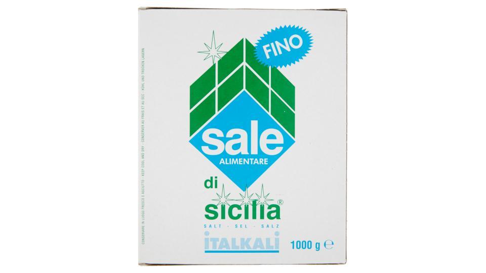 Sale di Sicilia Sale alimentare fino