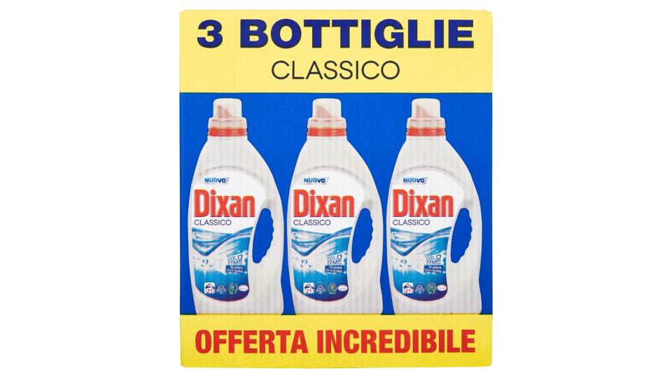 DIXAN Liquido Classico 21 Lav.Tripacco 3 X