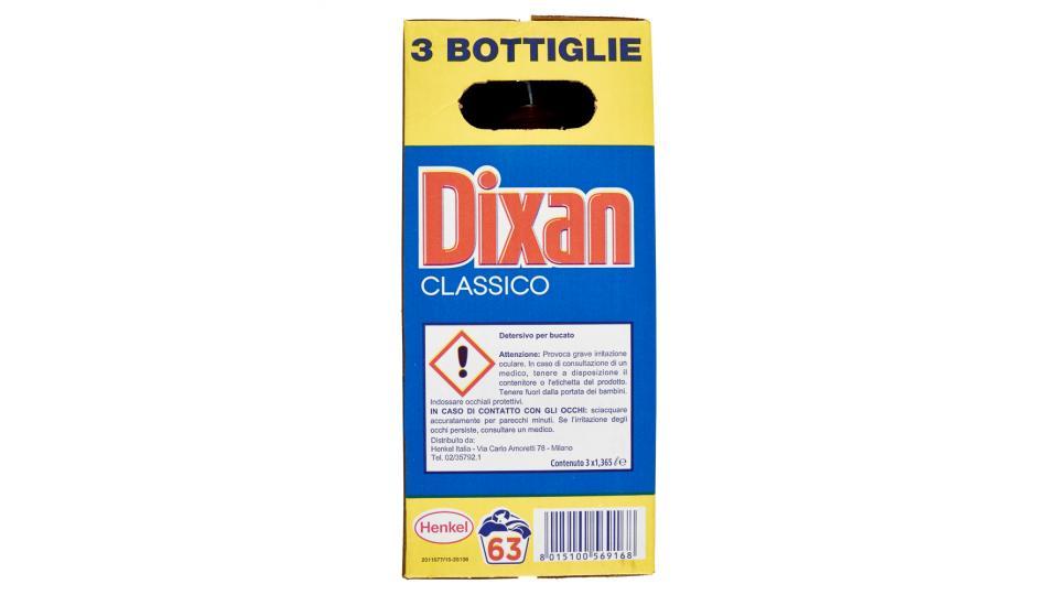 DIXAN Liquido Classico 21 Lav.Tripacco 3 X