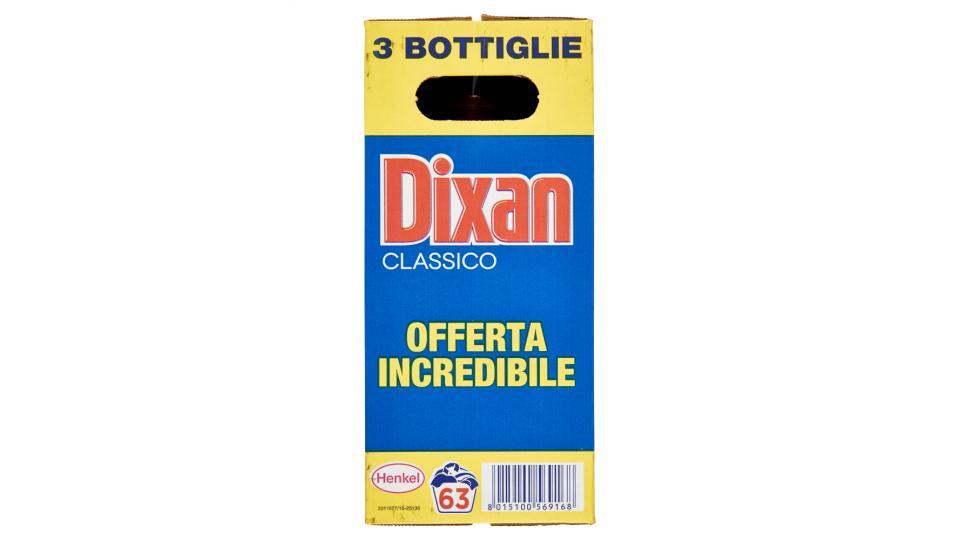 DIXAN Liquido Classico 21 Lav.Tripacco 3 X