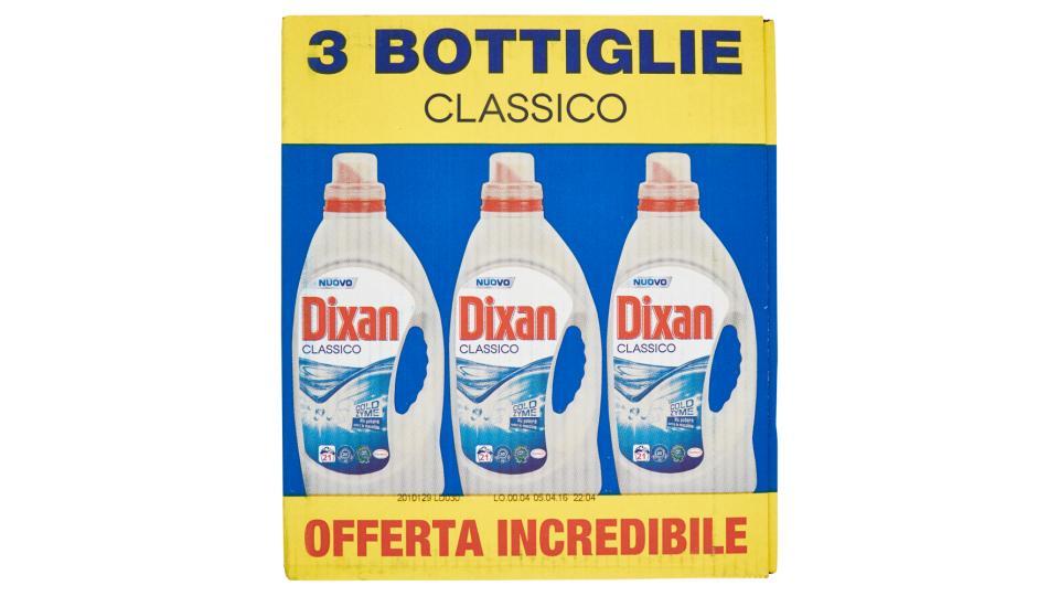 DIXAN Liquido Classico 21 Lav.Tripacco 3 X