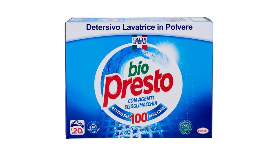 BIO PRESTO Detersivo Lavatrice in Polvere