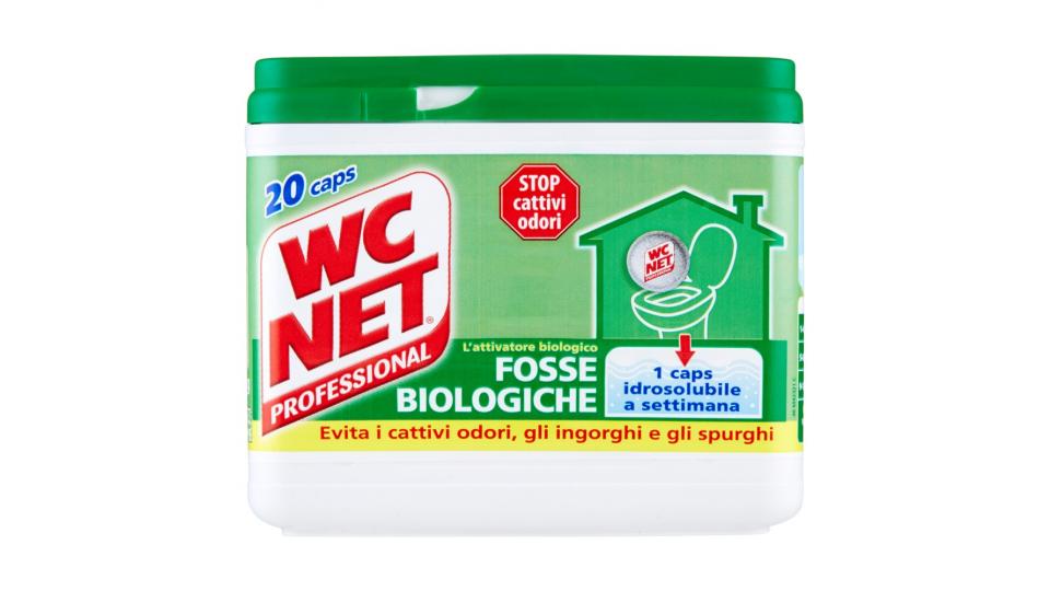 Wc Net Professional Fosse Biologiche 20 caps