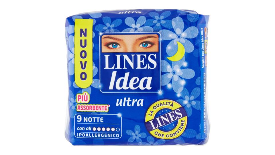 Lines Idea ultra Notte con ali