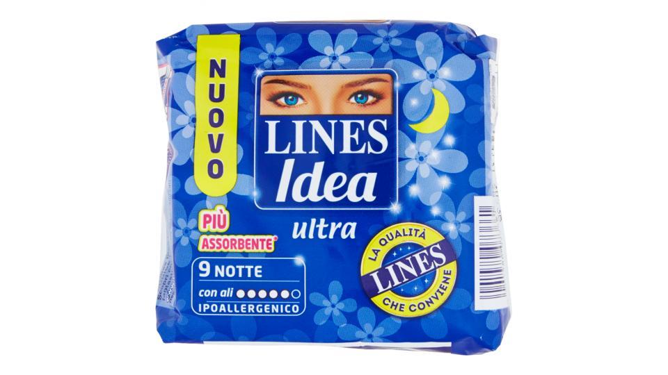 Lines Idea ultra Notte con ali