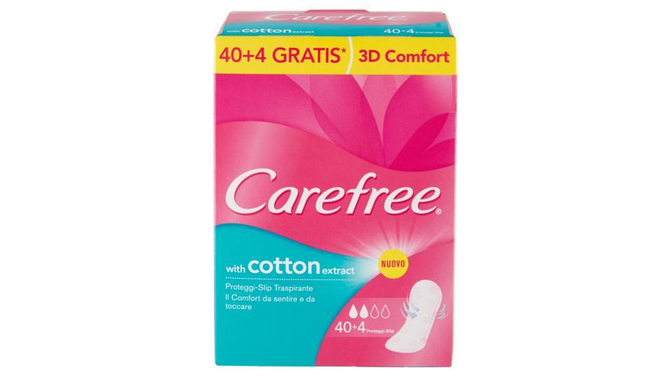 Carefree with cotton extract Proteggi-Slip Traspirante