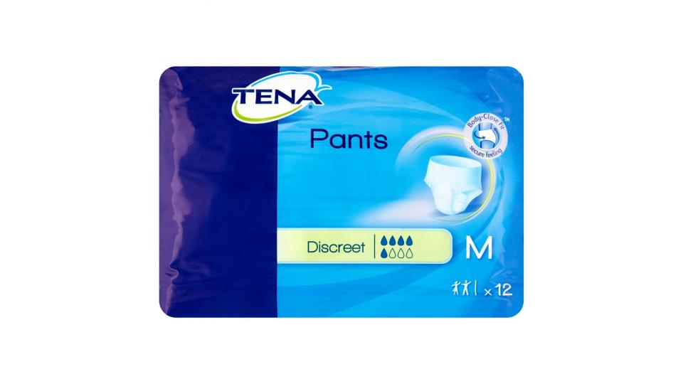 Tena Pants Discreet x12 medium