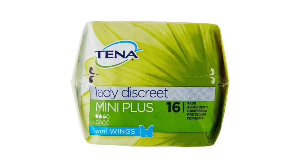 Tena lady discreet Mini Plus with Wings