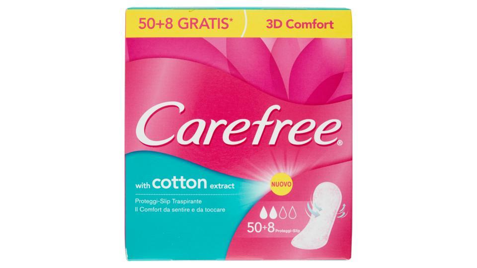 Carefree with cotton extract Proteggi-Slip Traspirante