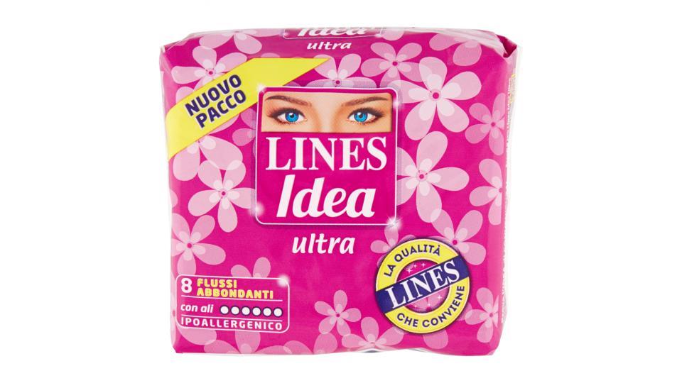 Lines Idea ultra flussi Abbondanti con ali