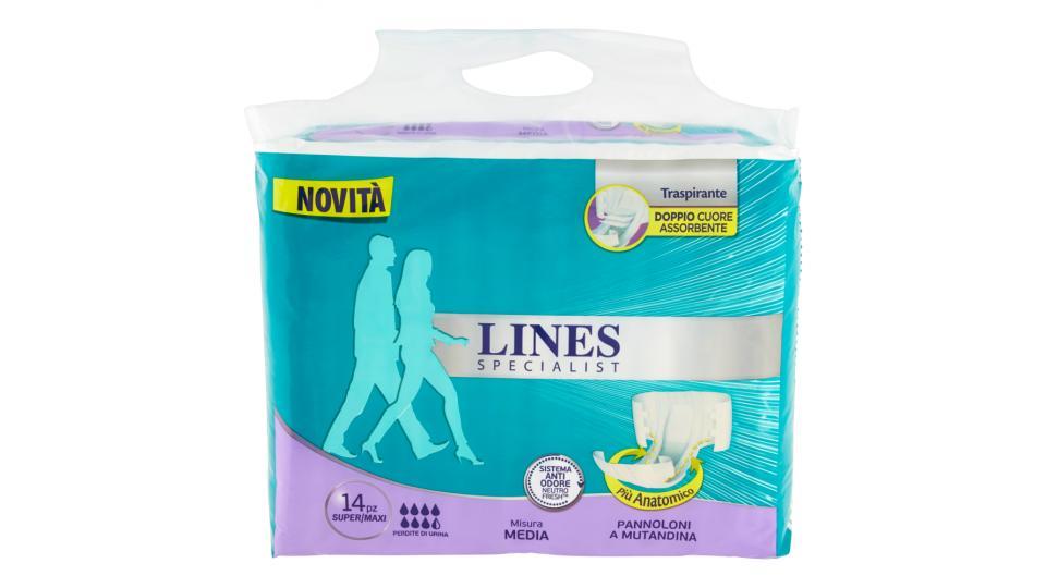 Lines Specialist Pannolone a Mutandina Misura Media x