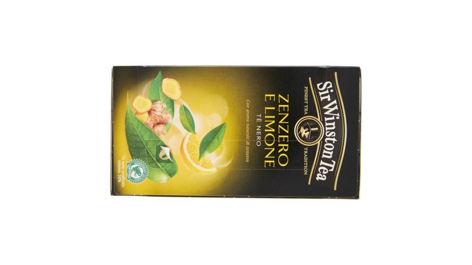 Sir Winston Tea Zenzero e limone tè nero