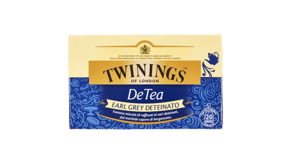 Twinings DeTea Earl Grey Deteinato