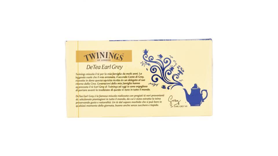 Twinings DeTea Earl Grey Deteinato