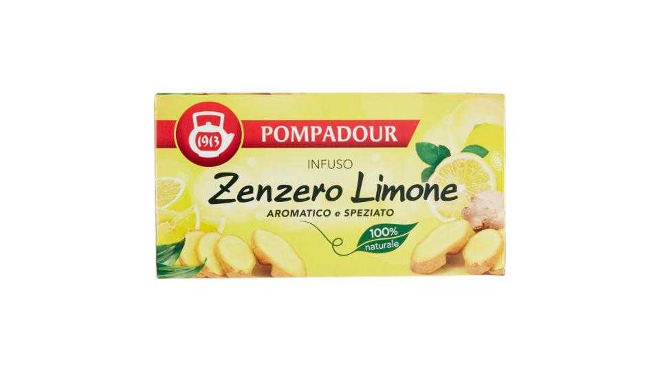 Pompadour Zenzero limone per infuso