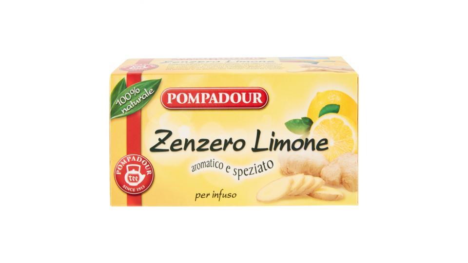 Pompadour Zenzero limone per infuso