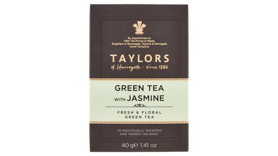 Taylors of Harrogate Green Tea with Jasmine 20 Tea Bags