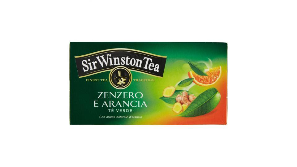 Sir Winston Tea Zenzero e arancia tè verde