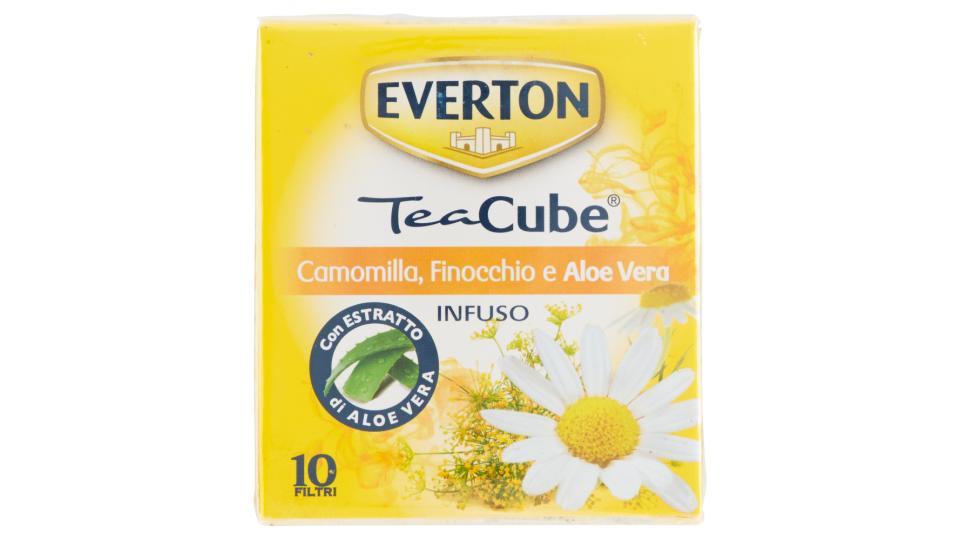 Everton TeaCube Infuso Camomilla, Finocchio e Aloe Vera