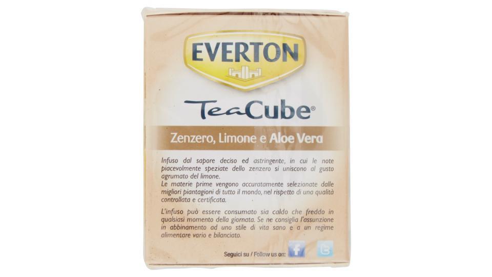 Everton TeaCube Infuso Zenzero, Limone e Aloe Vera